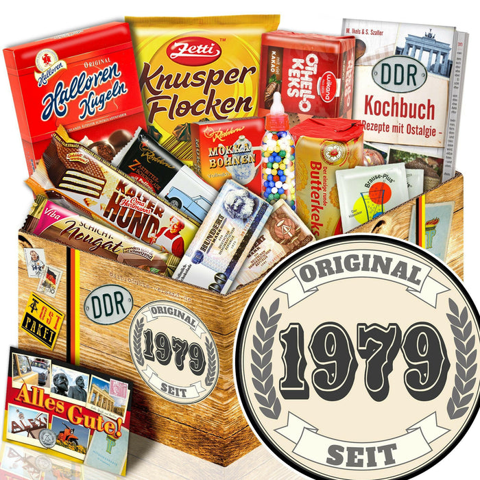 Original seit 1979 - Süßigkeiten Set DDR L - Ossiladen I Ostprodukte Versand