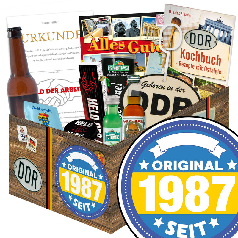 Original seit 1987 - Geschenkset Ostpaket "Männer Box" - Ossiladen I Ostprodukte Versand