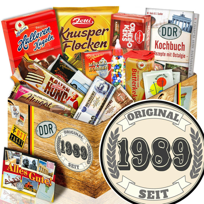 Original seit 1989 - Süßigkeiten Set DDR L - Ossiladen I Ostprodukte Versand