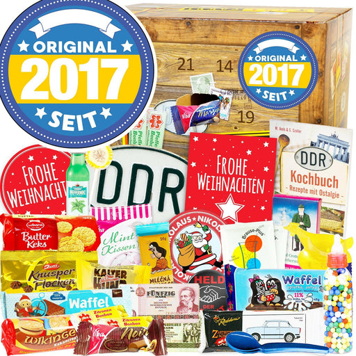 Original seit 2017 - DDR Adventskalender - Ossiladen I Ostprodukte Versand