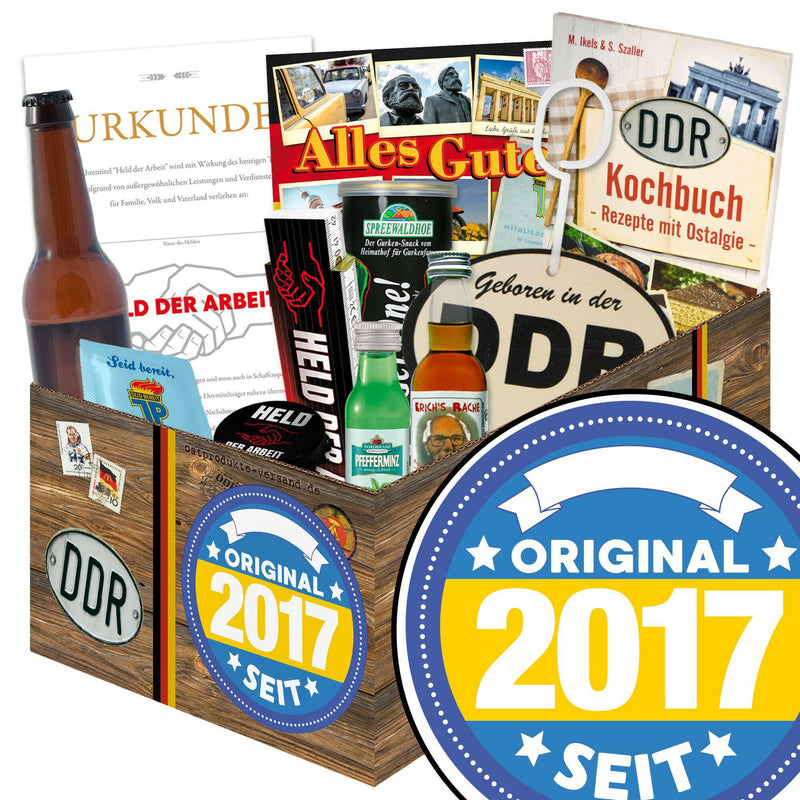 Original seit 2017 - Geschenkset Ostpaket "Männer Box" - Ossiladen I Ostprodukte Versand