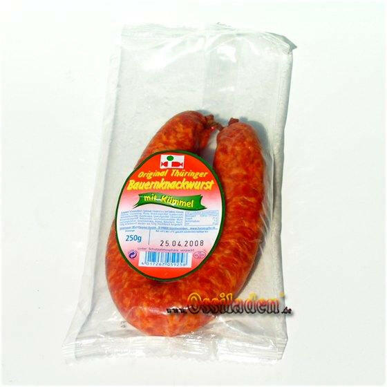 Original Thüringer Bauernknackwurst - Kümmel (Ilmenauer)