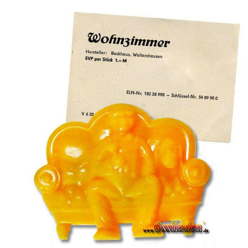 Original Türschild - Wohnzimmer