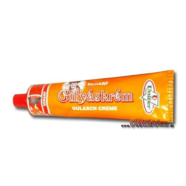 Original Ungarische Gulaschcreme scharf 160g