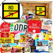 Ortsschild 80 - DDR Adventskalender - Ossiladen I Ostprodukte Versand
