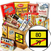 Ortsschild 80 - Süßigkeiten Set DDR L - Ossiladen I Ostprodukte Versand