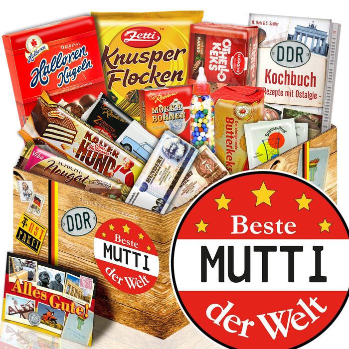 Ossi - Süßigkeitenbox "Beste Mama / Mutti" - Ossiladen I Ostprodukte Versand