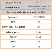 Ost Brausepulver - Himbeere, 4er - Ossiladen I Ostprodukte Versand