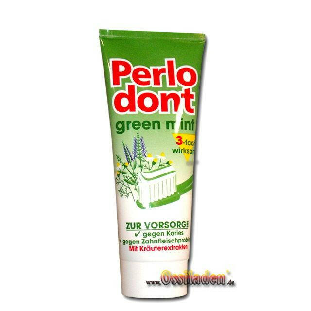 Perlodont Zahncreme - green mint