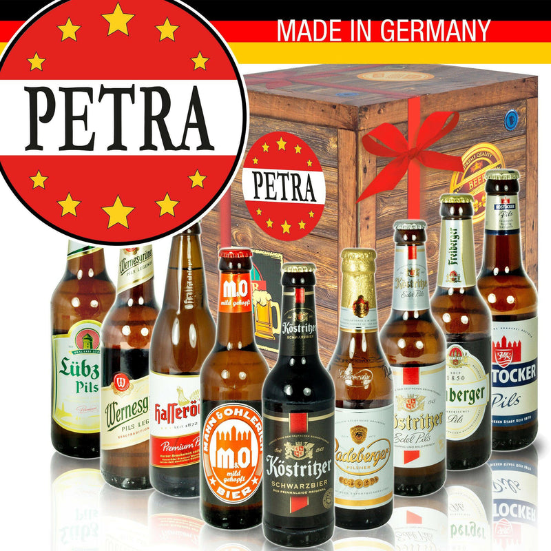 Petra - Geschenkbox "Ostbiere" 9er Set - Ossiladen I Ostprodukte Versand