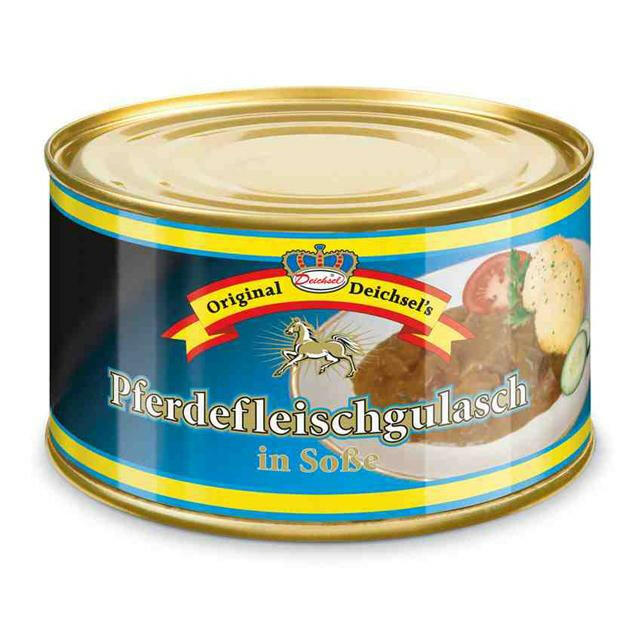 Pferdefleischgulasch 400g ( Deichsels )