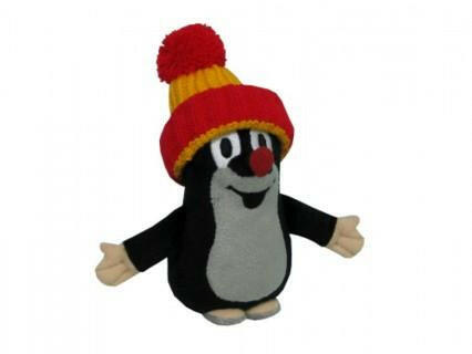 Plüschfigur Beanie - Maulwurf mit Mütze