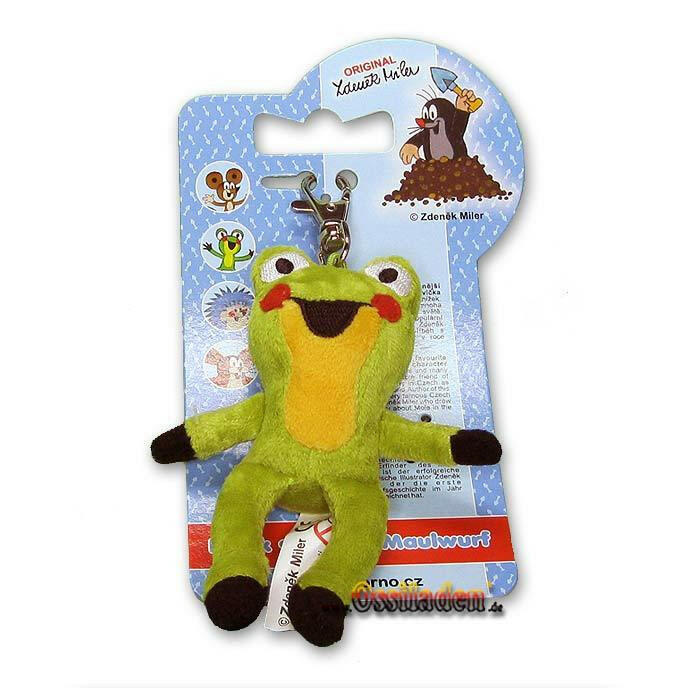 Plüschfigur Frosch - Schlüsselanhänger, 11cm