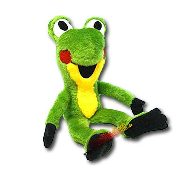 Plüschfigur klein - Frosch ( Maulwurf und seine Freunde )