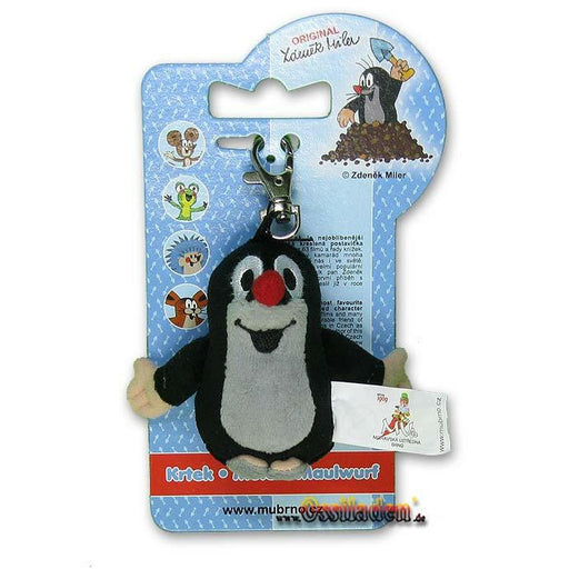 Plüschfigur Maulwurf - Schlüsselanhänger, 7cm