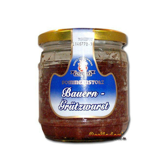 Pommernstolz - Bauern - Grützwurst