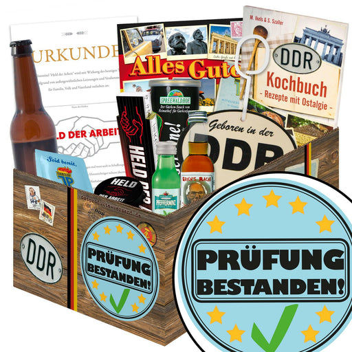 Prüfung bestanden - Geschenkset Ostpaket "Männer Box" - Ossiladen I Ostprodukte Versand