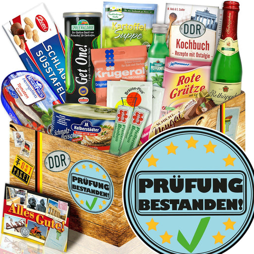 Prüfung bestanden - Spezialitäten Set M - Ossiladen I Ostprodukte Versand