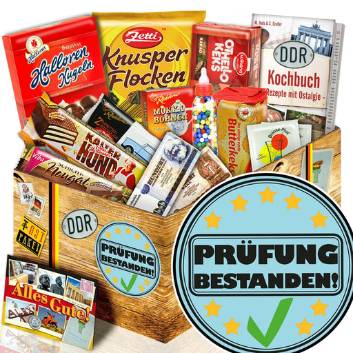 Prüfung bestanden - Süßigkeiten Set DDR L - Ossiladen I Ostprodukte Versand