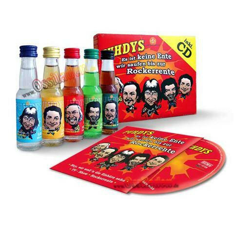 Puhdys Fanartikel Spasslikör 5x 0,02l incl. CD