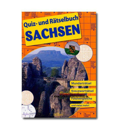 Quiz- und Rätselbuch - Sachsen