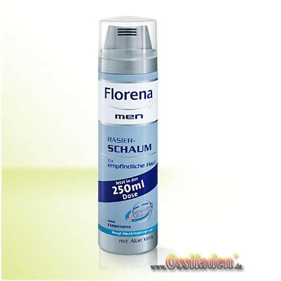 Rasierschaum Sensitive mit Aloe Vera (Florena)