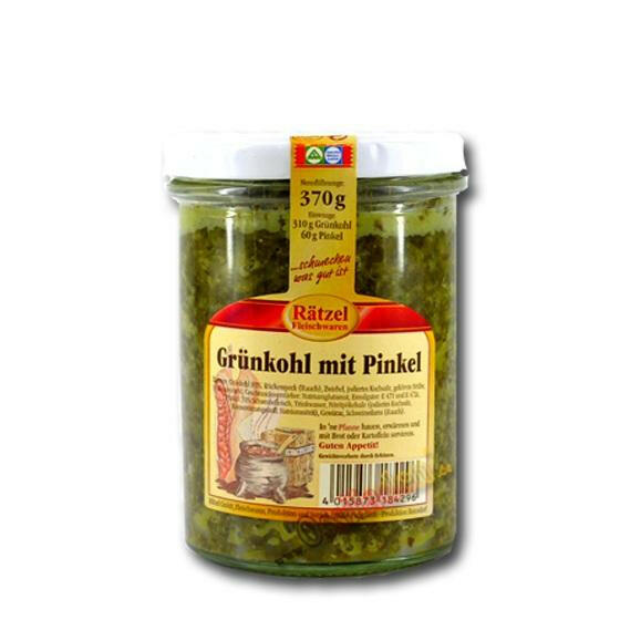 Rätzel - Grünkohl mit Pinkel