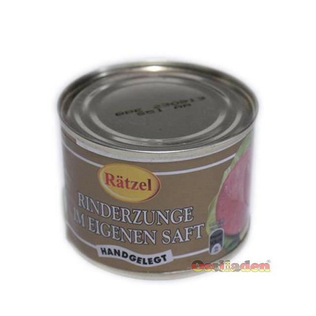 Rätzel Rinderzunge 184g Dose