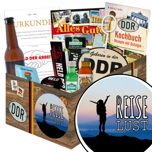 Reiselust - Geschenkset Ostpaket "Männer Box" - Ossiladen I Ostprodukte Versand