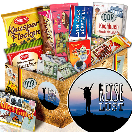 Reiselust - Geschenkset Ostpaket "Schokoladenbox M" - Ossiladen I Ostprodukte Versand