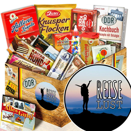Reiselust - Süßigkeiten Set DDR L - Ossiladen I Ostprodukte Versand