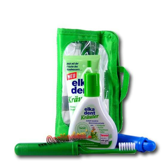 Reiseset elkadent - Kräuter