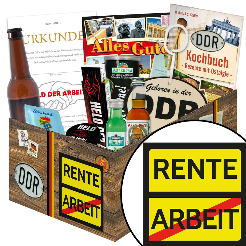 Rente - Geschenkset Ostpaket "Männer Box" - Ossiladen I Ostprodukte Versand