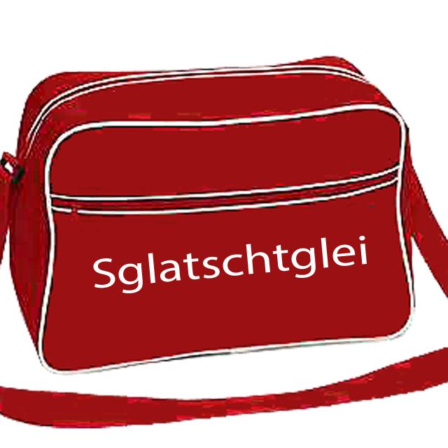 Retro Shoulder Bag Rot - Sglatschtglei