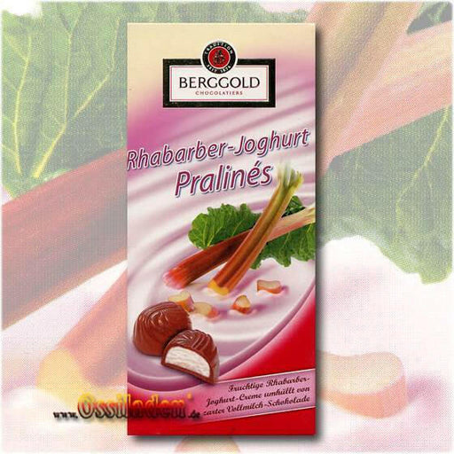 Rhabarber-Joghurt Pralinés (Berggold), 95g
