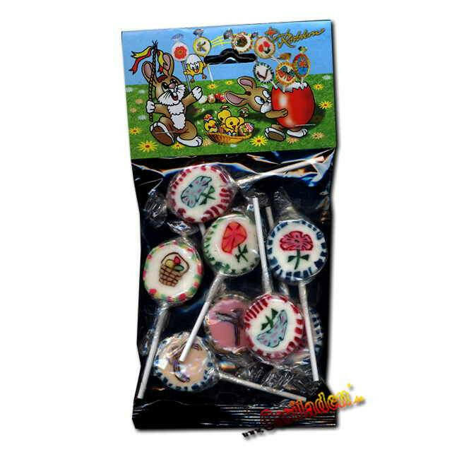 Rokslutscher - Ostermotiv (Rotstern), 8x10g