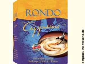 Rondo - Cappuccino - Portionsbeutel - Ossiladen I Ostprodukte Versand