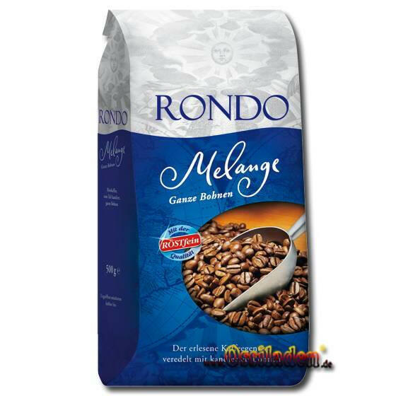 Rondo Melange - Ganze Bohnen - 500g (Röstfein) - Ossiladen I Ostprodukte Versand