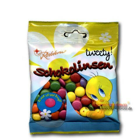 Rotstern Schokolinsen Tweety