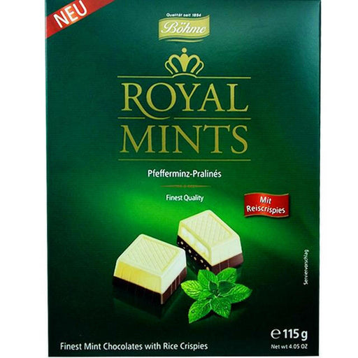 Royal Mints Pfefferminzpralinés 115g