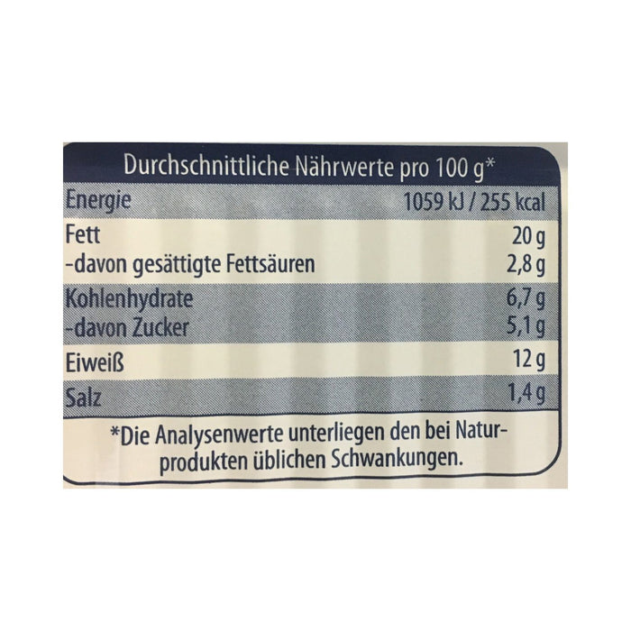 Heringsfilets in Curry Ananas-Creme 200g Rügenfisch - Ossiladen I Ostprodukte Versand