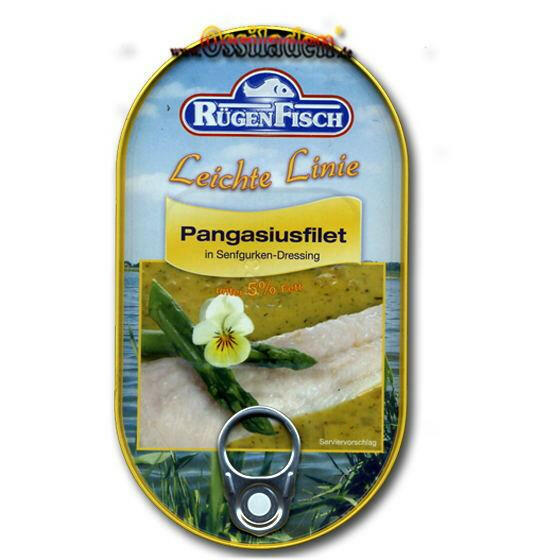 RügenFisch Pangasiusfilet in Senfgurken-Dressing