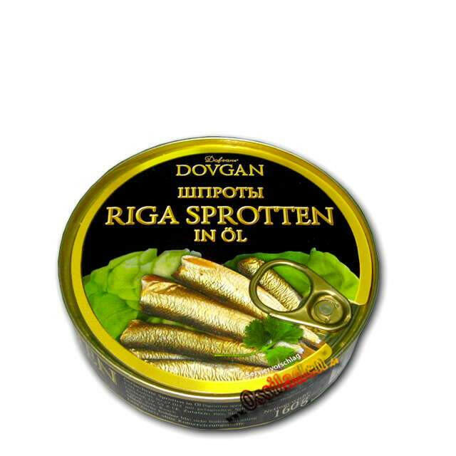 russ. Riga Sprotten in Öl - Ossiladen I Ostprodukte Versand