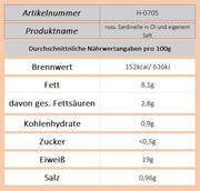 russ. Sardinelle in Öl und eigenem Saft
