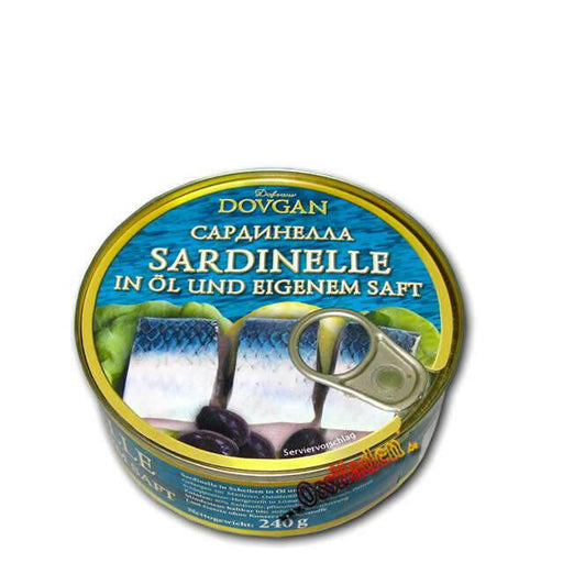 russ. Sardinelle in Öl und eigenem Saft