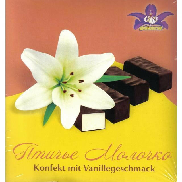 russisches Konfekt mit Vanillegeschmack