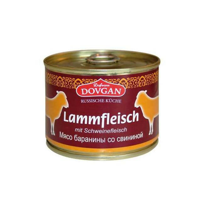 russisches Lammfleisch mit Schweinefleisch 200 g
