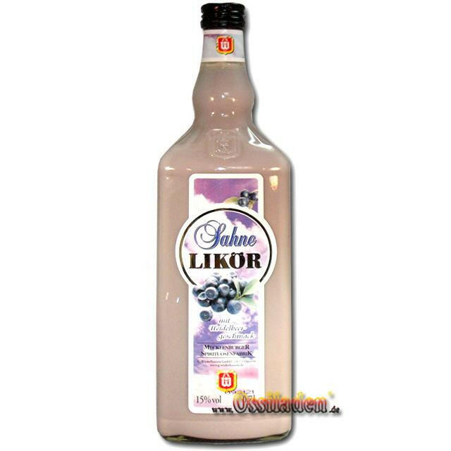 Sahnelikör - Heidelbeere (Winkelhausen)