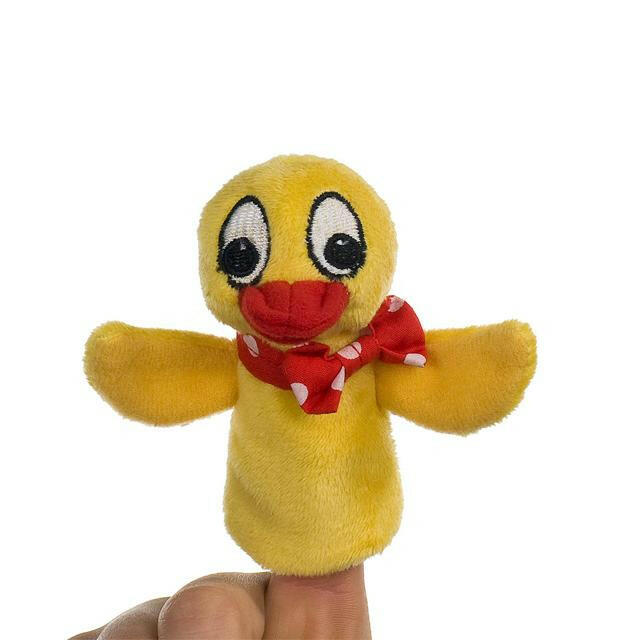 SANDMANN Fingerpuppe Schnatterinchen