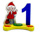 Sandmann-Geburtstagsfigur mit Zahlen
